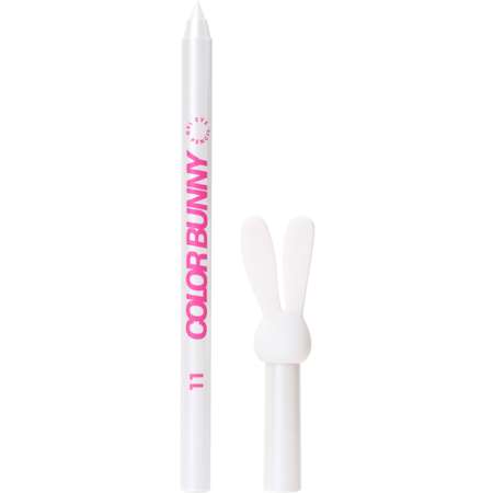 Карандаш для глаз Love Generation Color Bunny гелевый, стойкий, насыщенный, тон 11 серебристый, 1,3 г