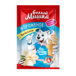 Смесь для приготовления мороженого Белый мишка ванильное 65г