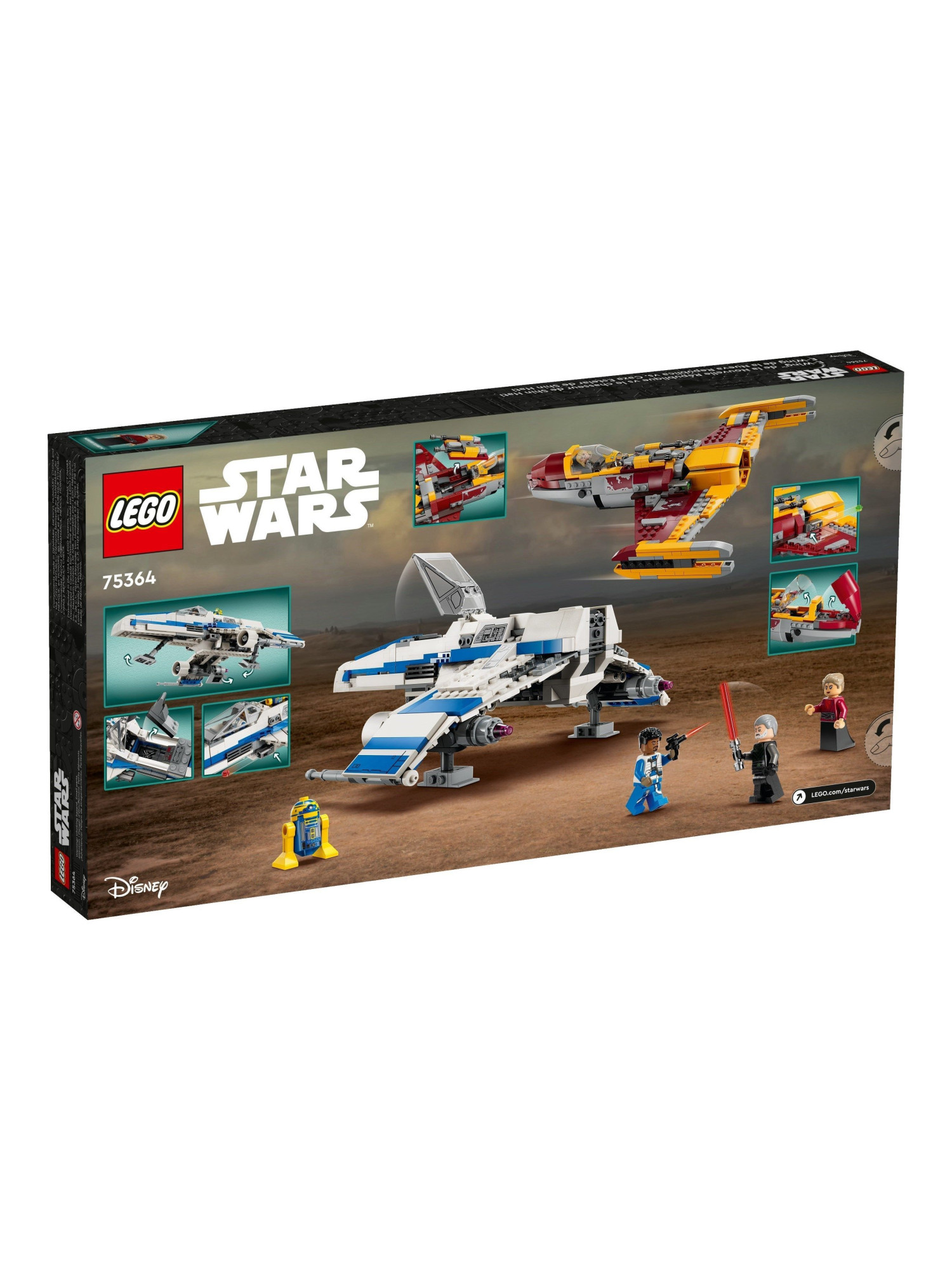 Конструктор LEGO Star Wars E-wing 1056 дет. - фото 3