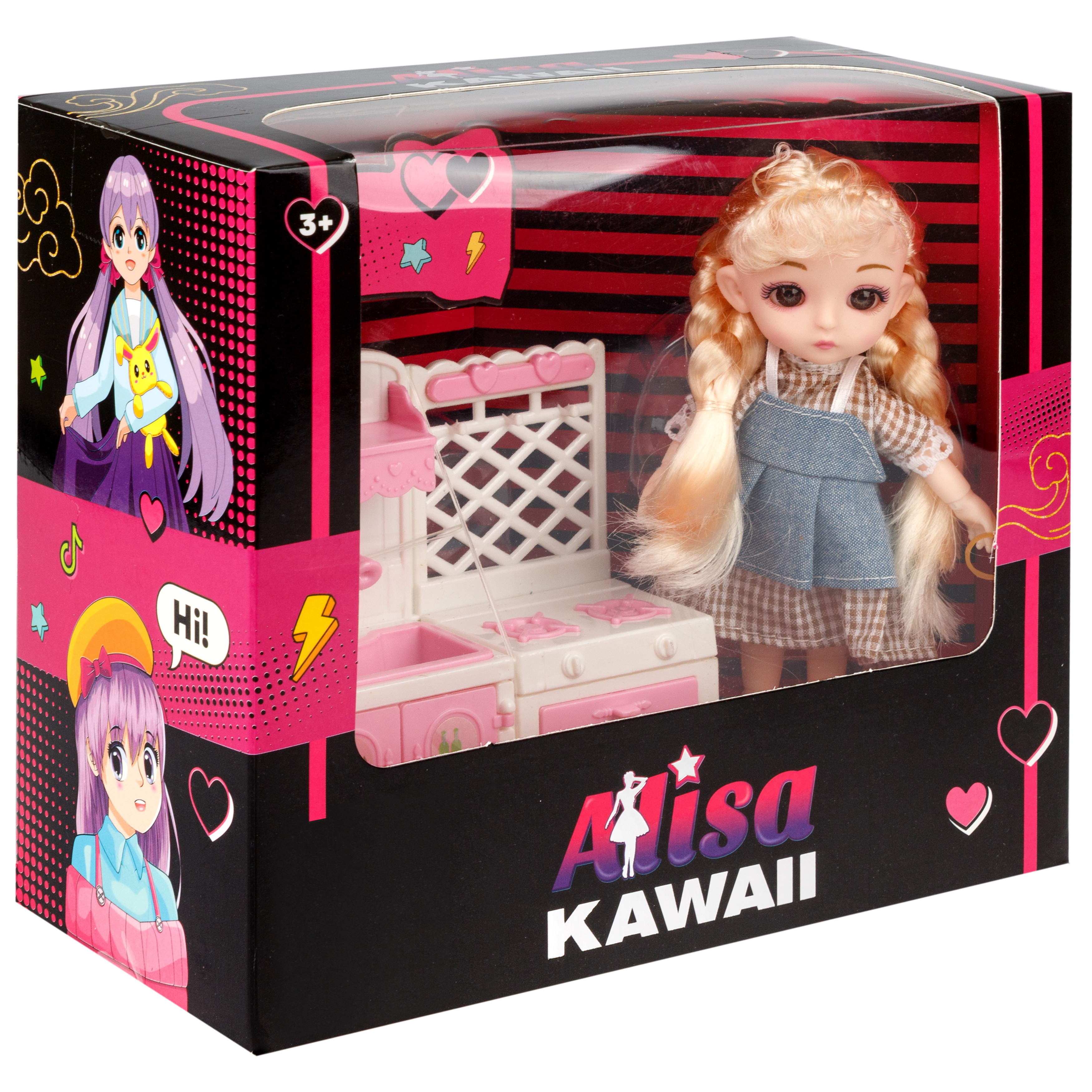 Кукла мини 1TOY Alisa Kawaii Т24362 - фото 14