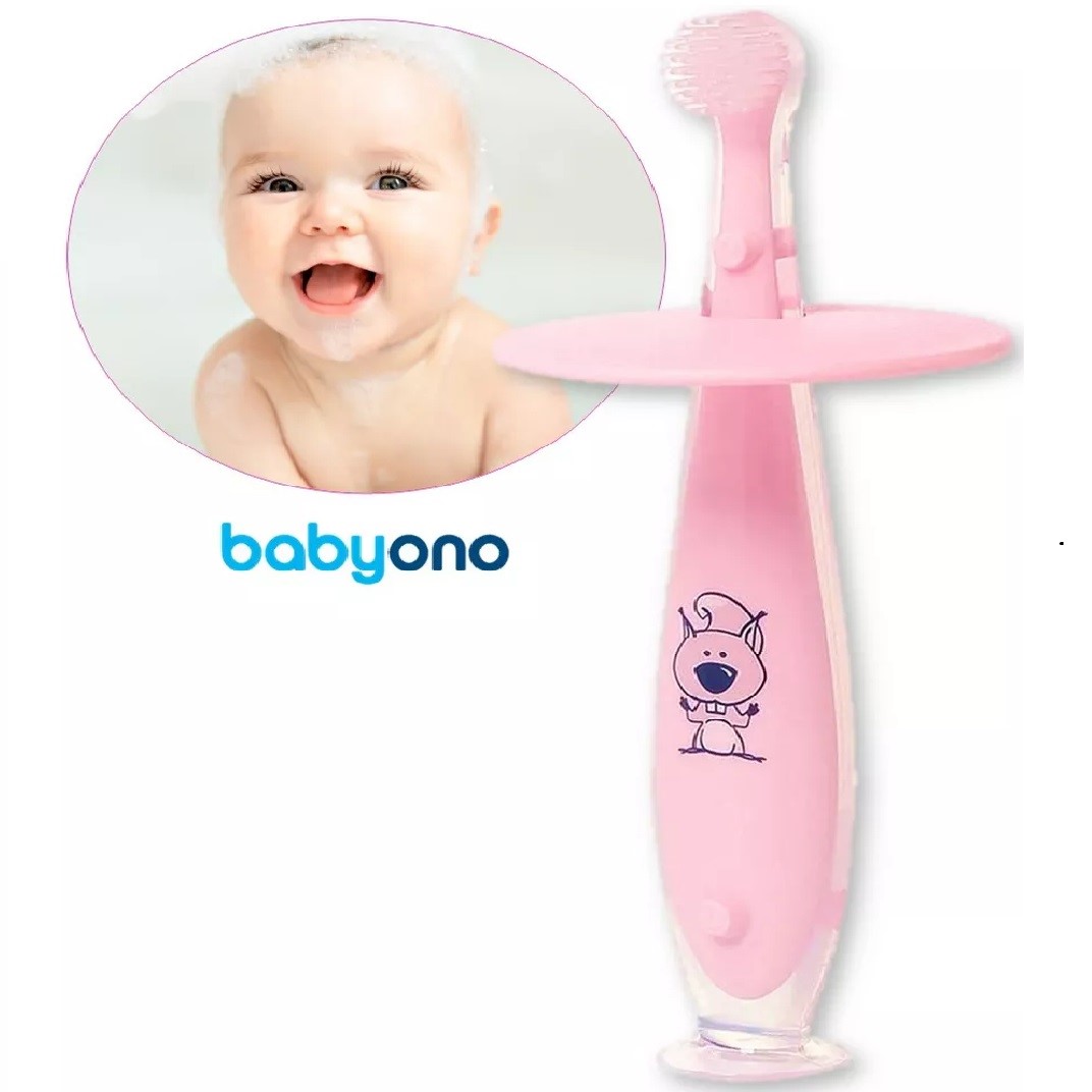 Зубная щетка классическая Babyono в ассортименте - фото 2