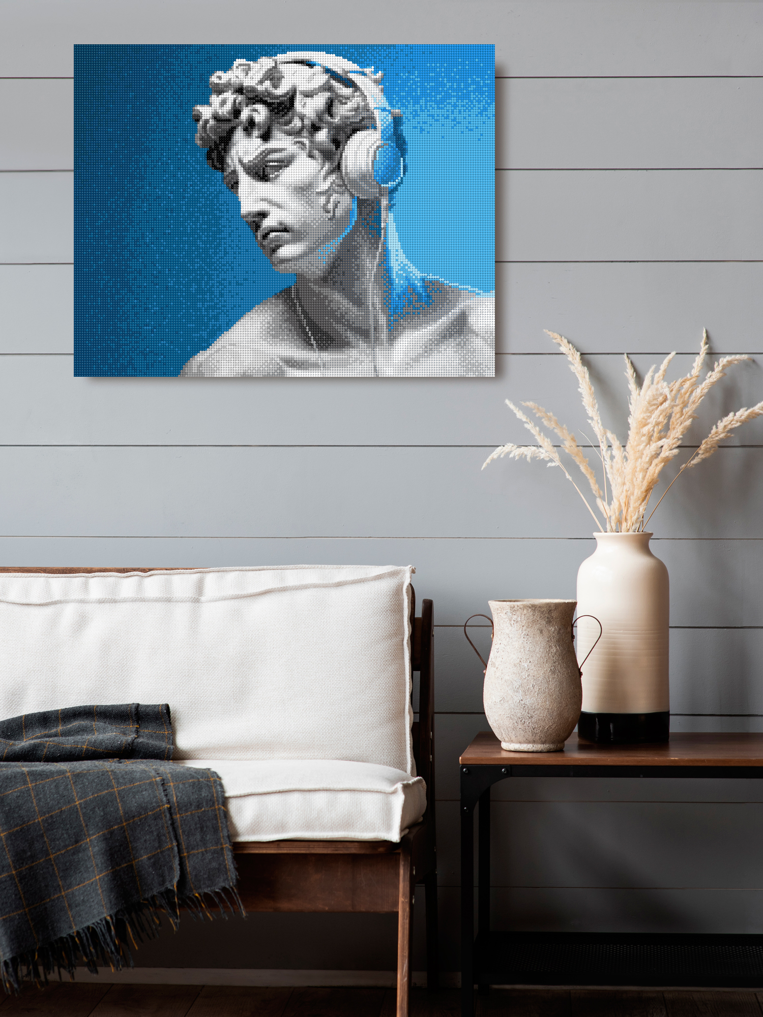 Алмазная мозаика Art on Canvas Давид меломан в ассортименте - фото 3