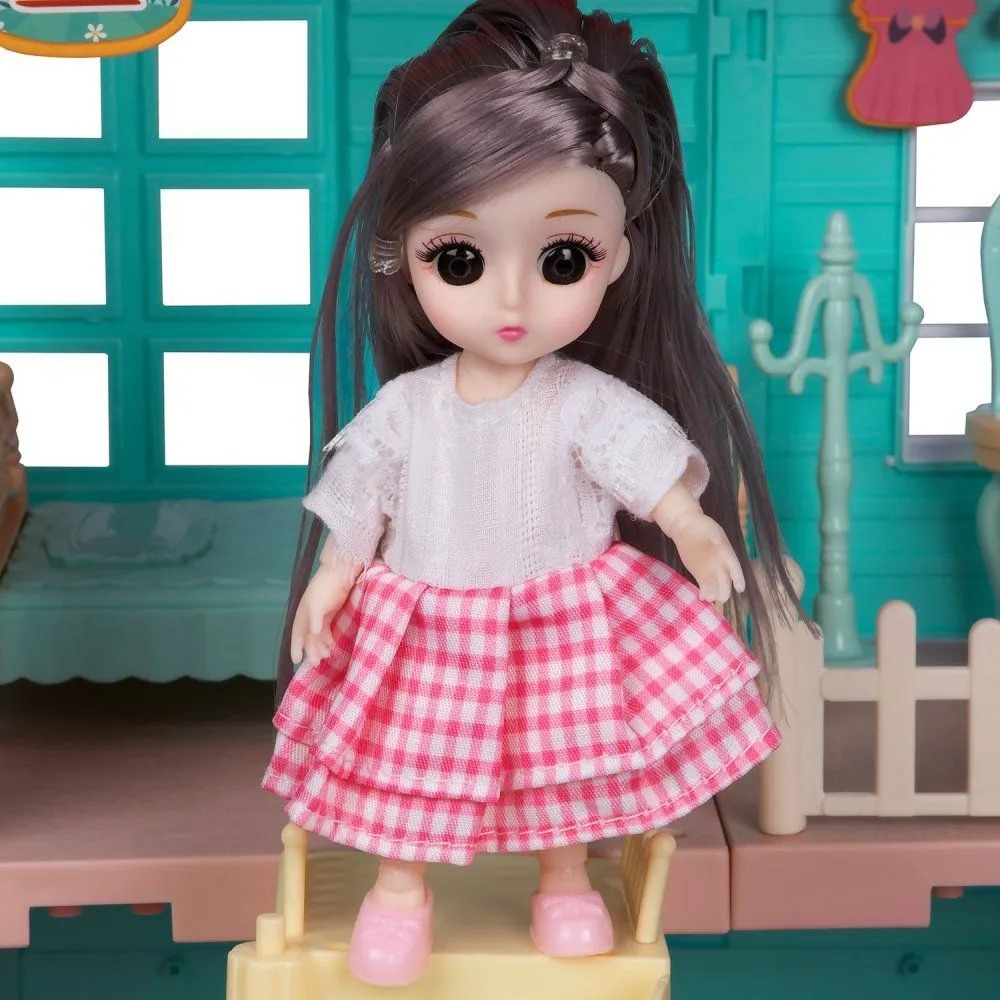 Домик для кукол AMORE BELLO 50 см с мебелью JB0211474 - фото 10