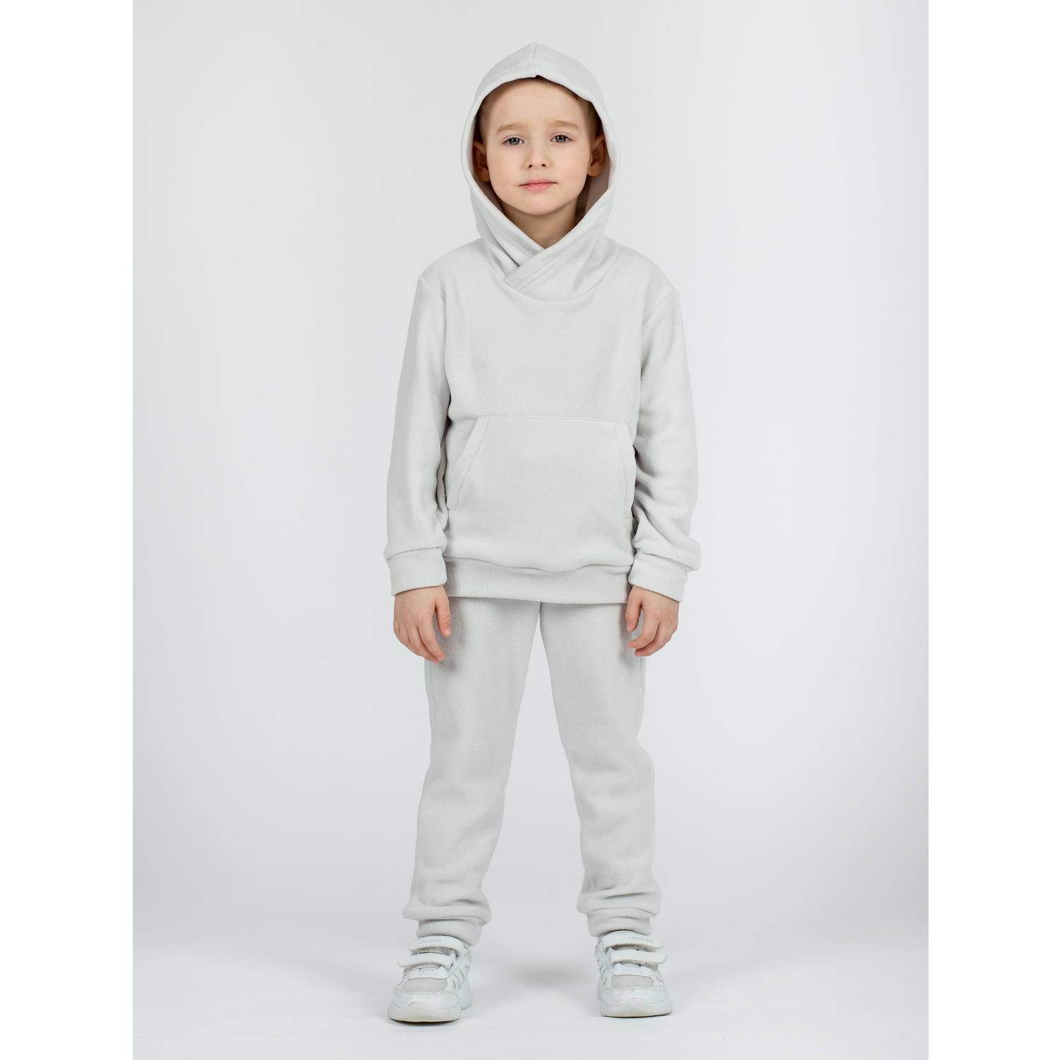 Спортивный костюм KiMMi co К-14087043г(ш) св.серый - фото 9