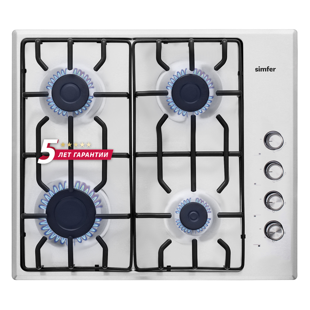 Газовая варочная панель Simfer Simfer H45V30B400 - фото 9