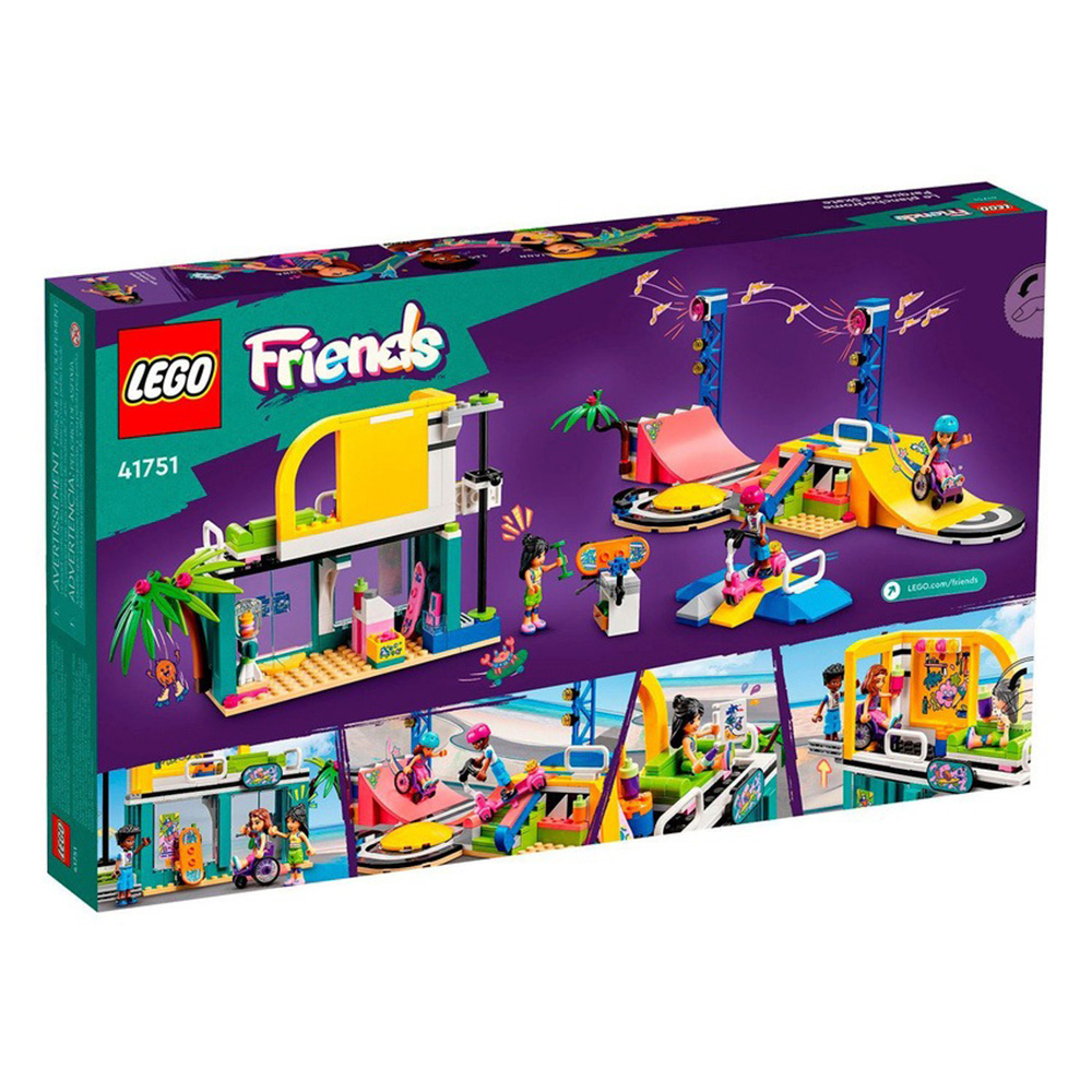 Конструктор LEGO Friends Скейт-парк 431 дет. - фото 4