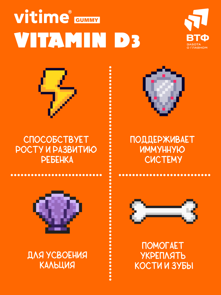 Витамины Vitime Gummy для детей - фото 5
