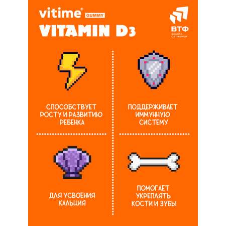 Витамины Vitime Gummy для детей