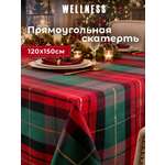 Скатерть Wellness Шотландия сатен 120 x 150 см