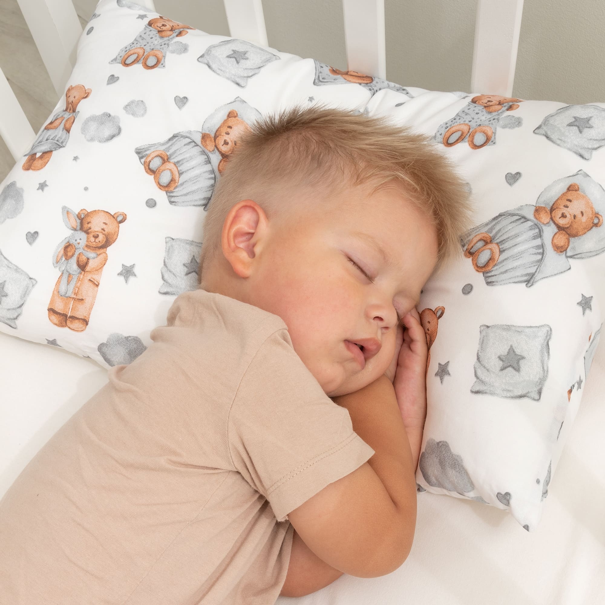 Подушка детская ЗАСЫПАЙКА 38 x 58 см 1 шт. - фото 8