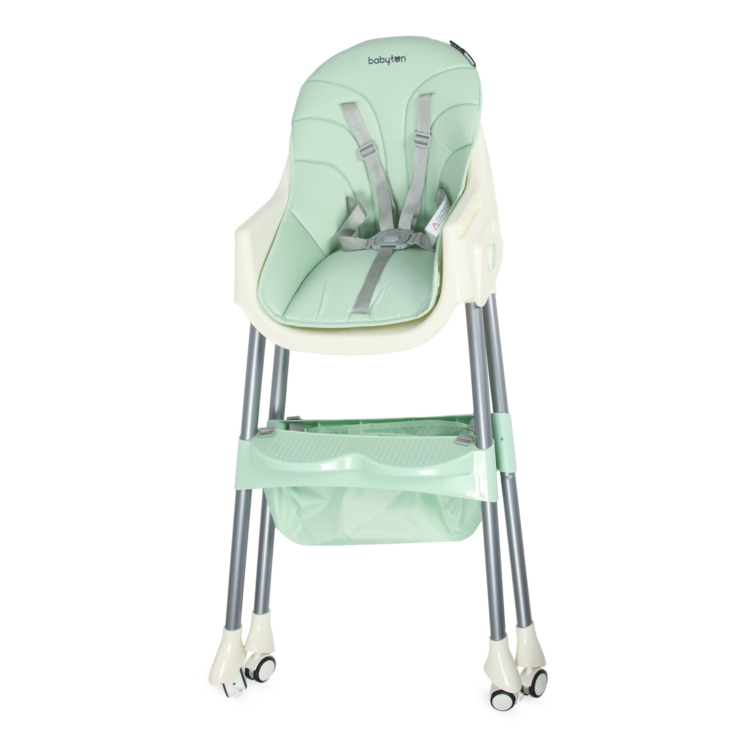 Стульчик для кормления Babyton Bueno Green трансформер - фото 12