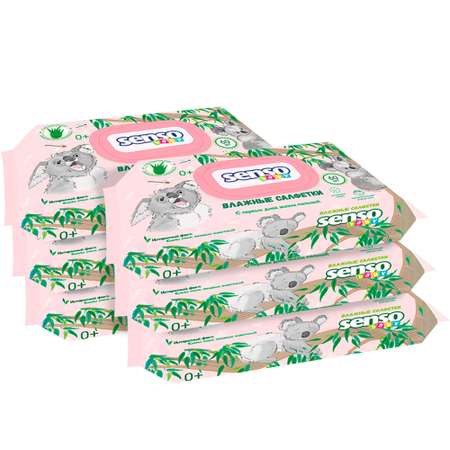 Влажные салфетки SENSO BABY 360 шт.