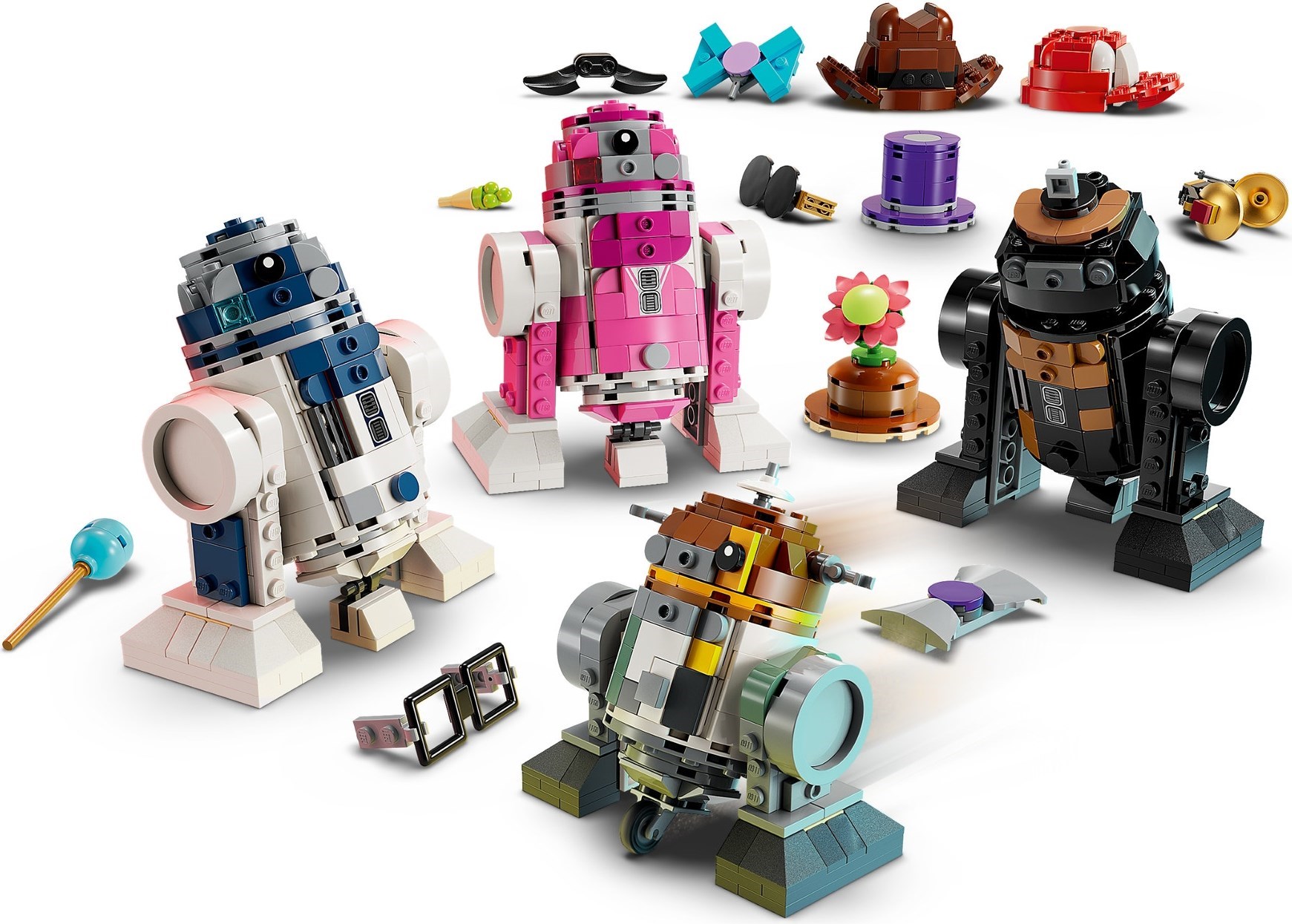 Конструктор LEGO Star Wars Набор для сборки дроидов 75392 1186 дет. - фото 6