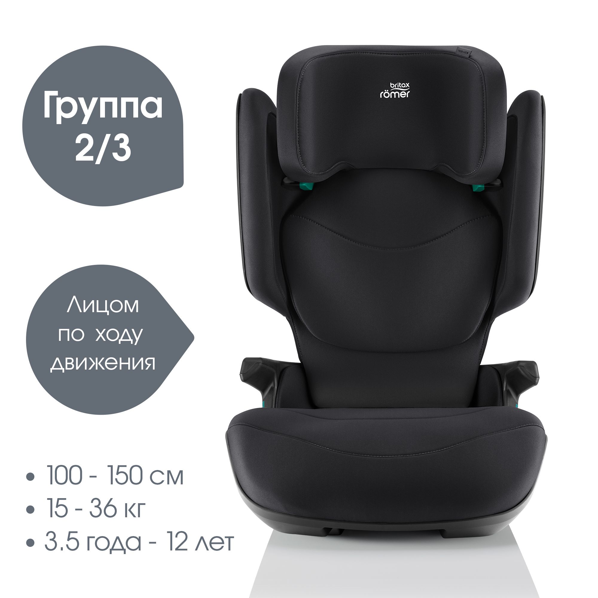 Автокресло Britax Roemer Kidfix PRO M Isofix 2/3 (15-36 кг) - фото 2