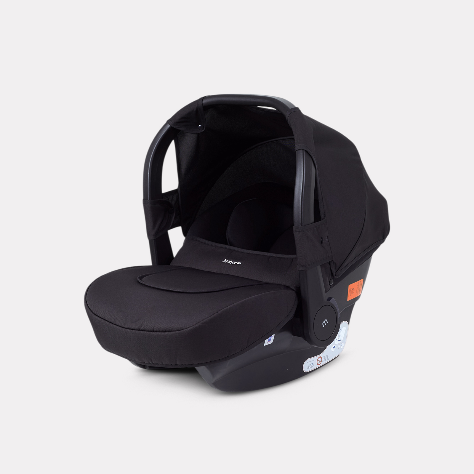 Коляска 3в1 MOWbaby Amber pro серый - фото 16