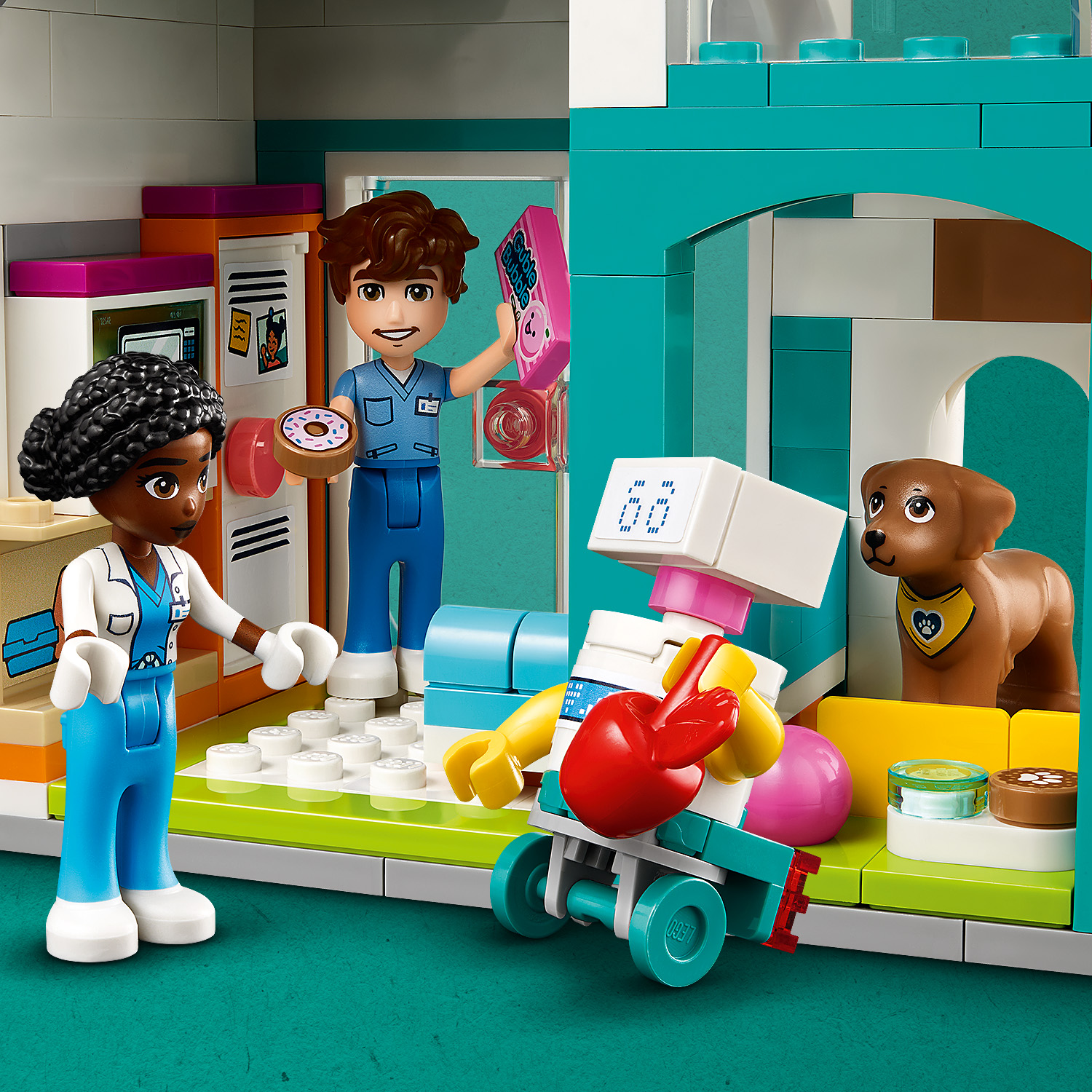 Конструктор LEGO Friends Городская больница Хартлейк блочный - фото 11
