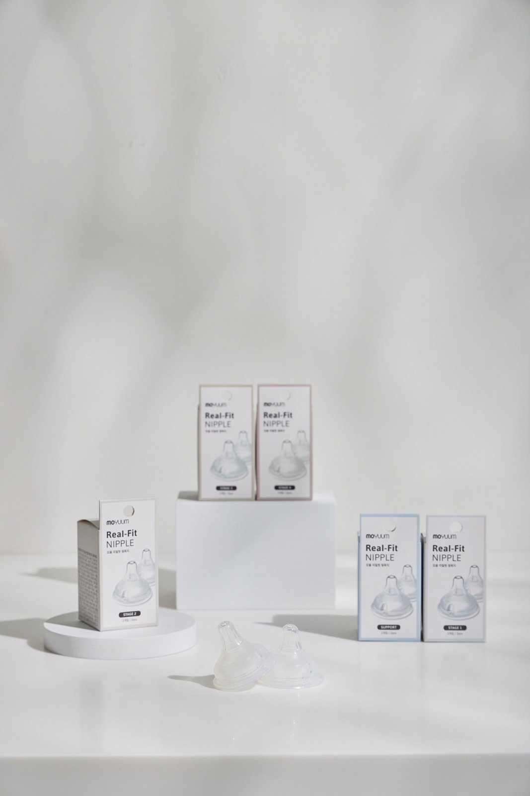 Соска MOYUUM Anti-Colic силикон S (средний поток) 2 шт. - фото 9