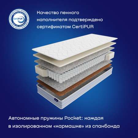 Матрас buyson BuyDouble 200х90