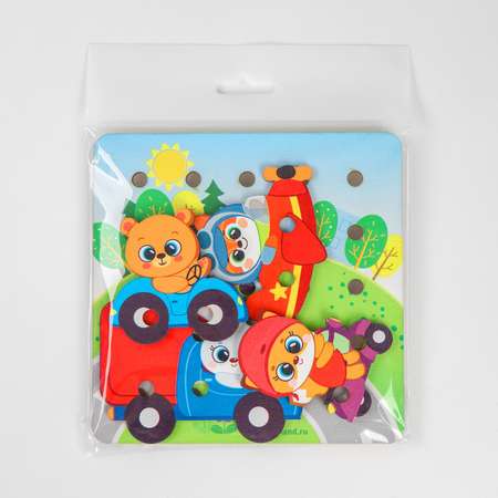 Игрушка Лесная мастерская шнуровка