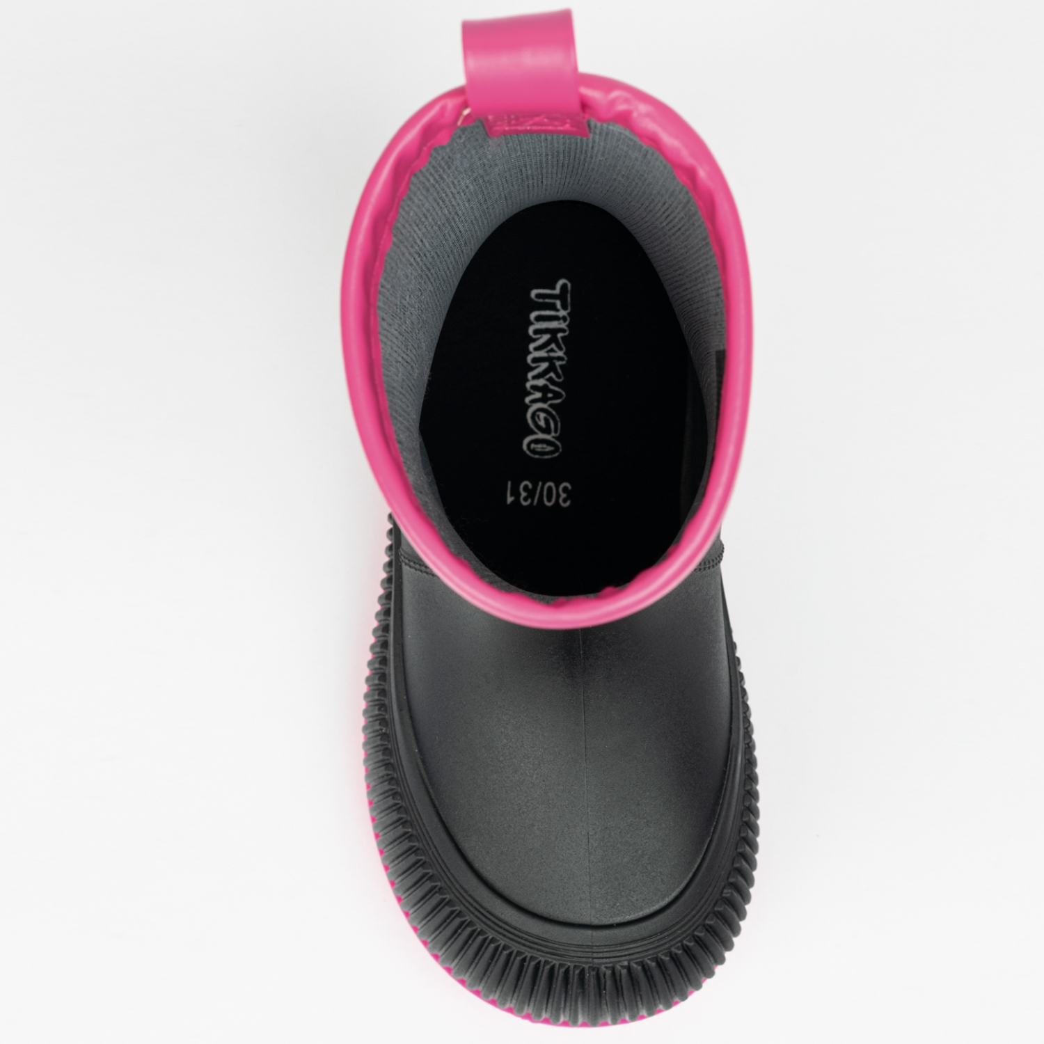 Резиновые сапоги TikkaGo 7B01_2025-01_black-fuxia - фото 8