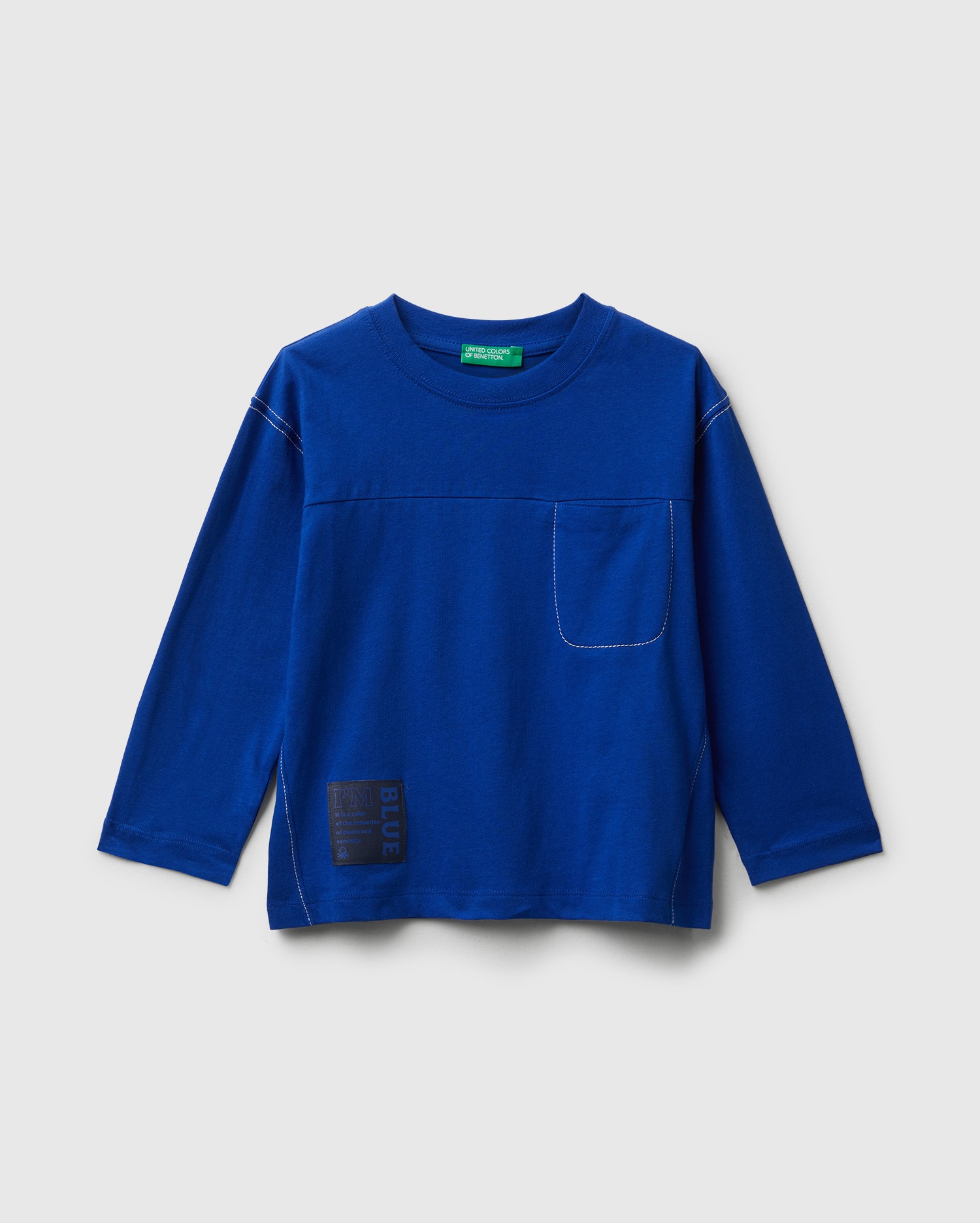Лонгслив United Colors of Benetton 25A_3I1XG10KR_19R - фото 1