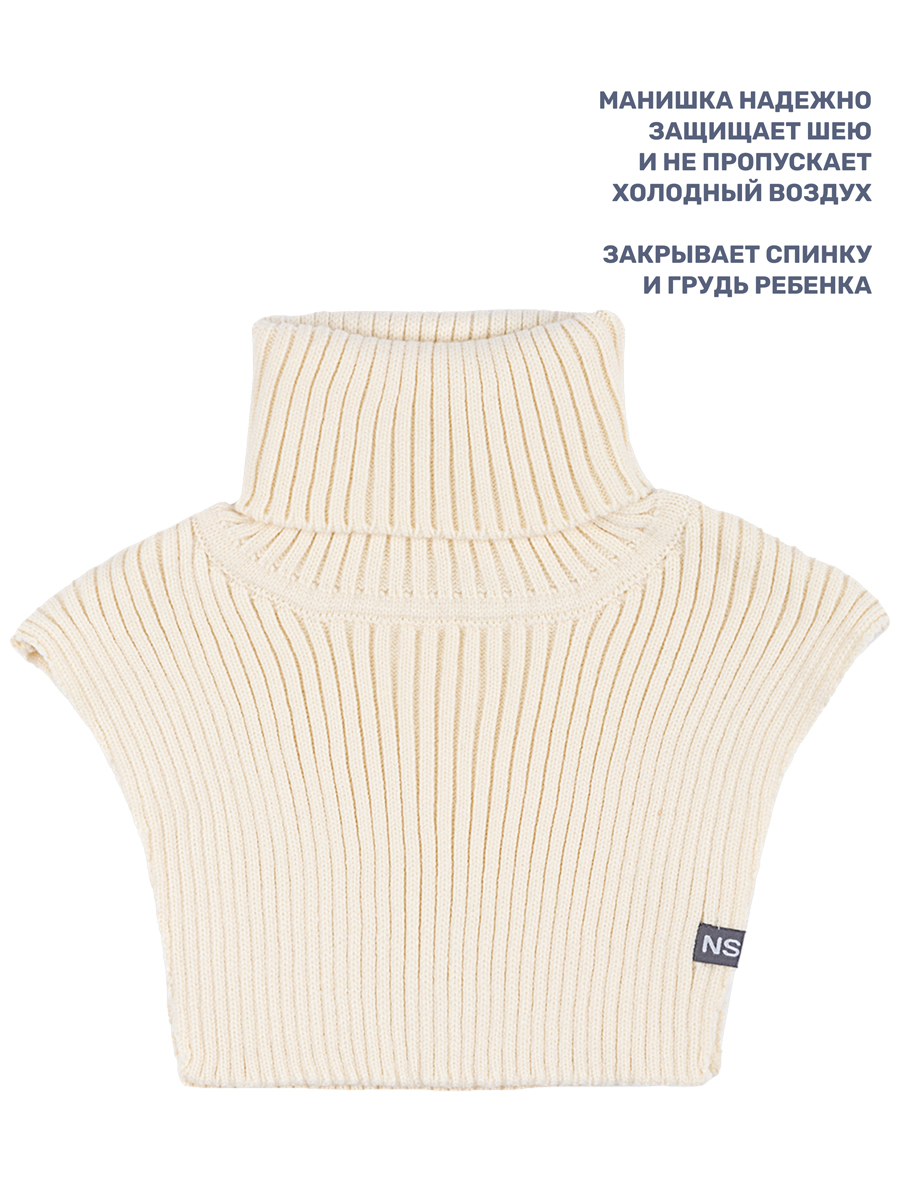 Манишка NIKASTYLE 17з16824 молоко - фото 4