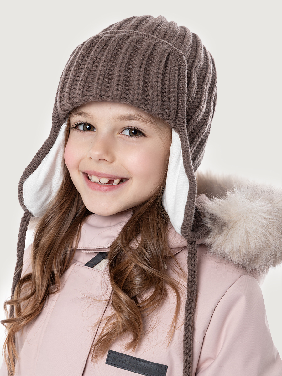 Шапка NIKASTYLE 11з15825 кофе - фото 1