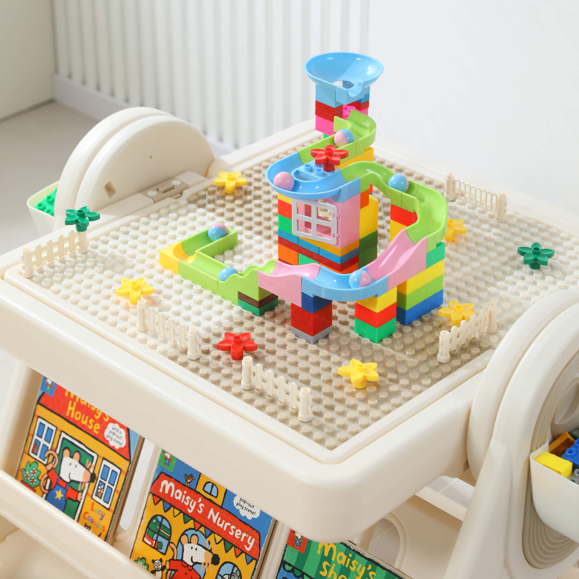 Комплект мебели UNIX Kids 4 в 1 стол трансформер и стул - фото 21