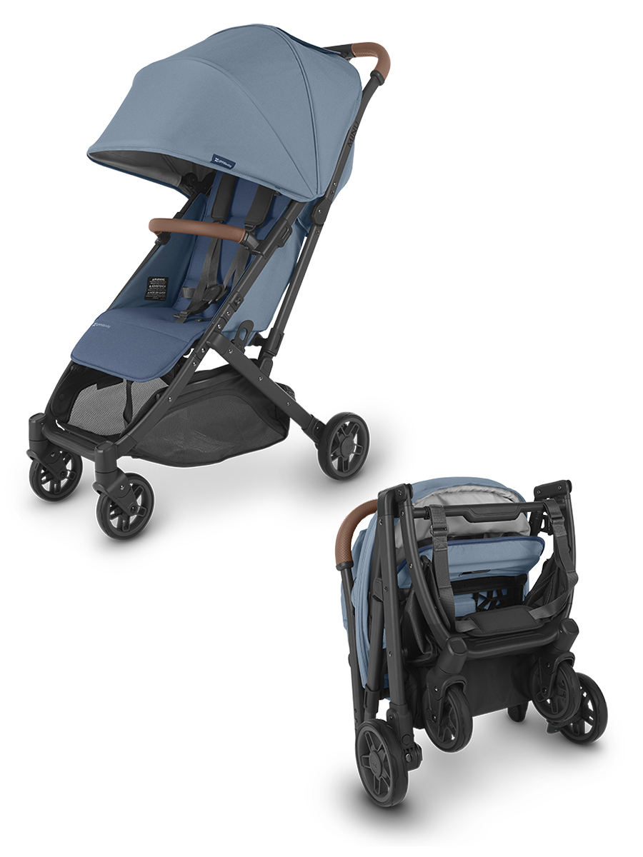 Коляска прогулочная UPPAbaby MINU V2 голубой - фото 3
