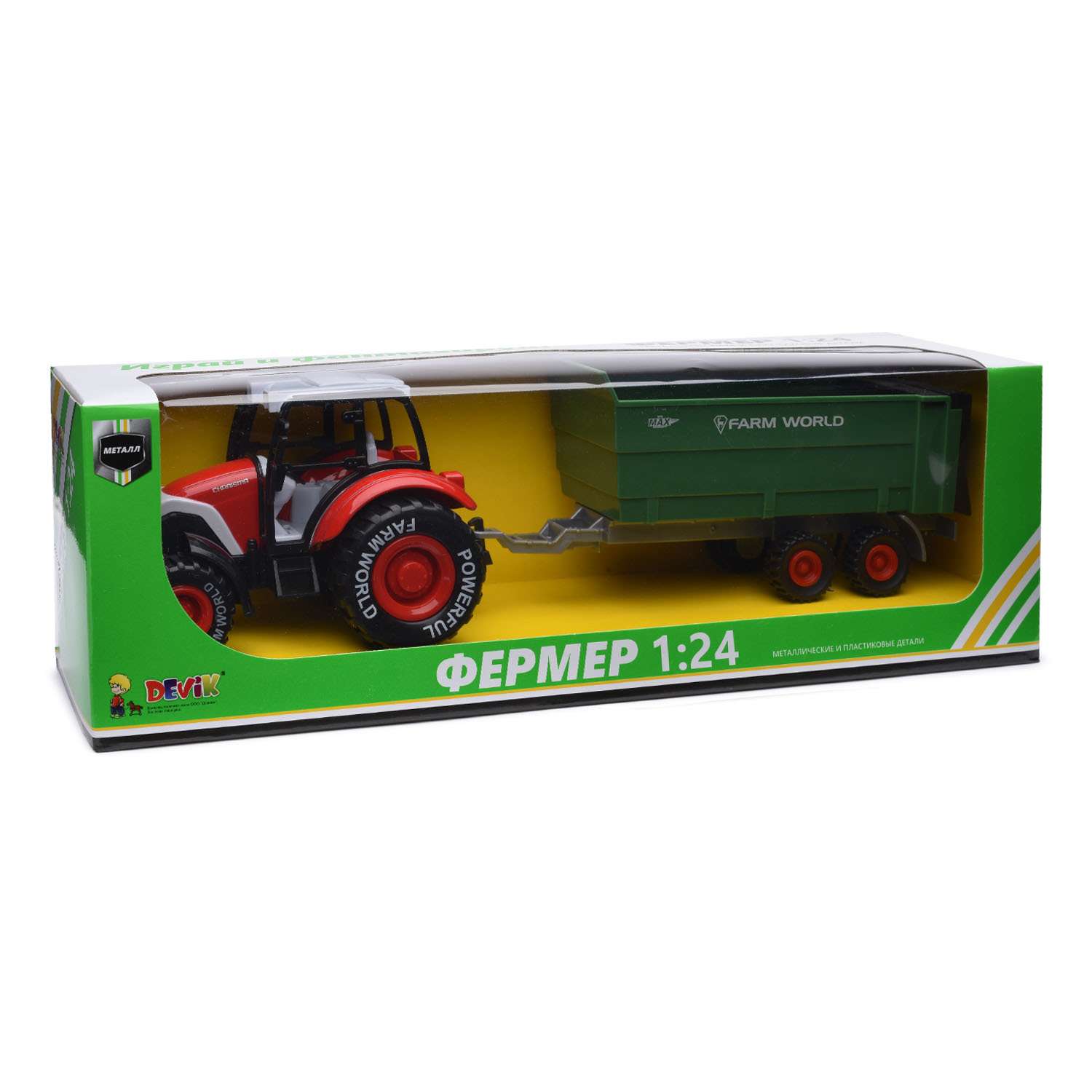 Трактор Devik Toys в ассортименте 3712251.0 - фото 10