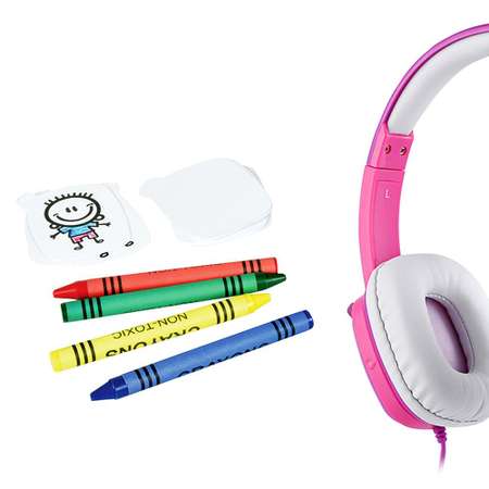 Наушники HARPER Kids HN-302 Pink