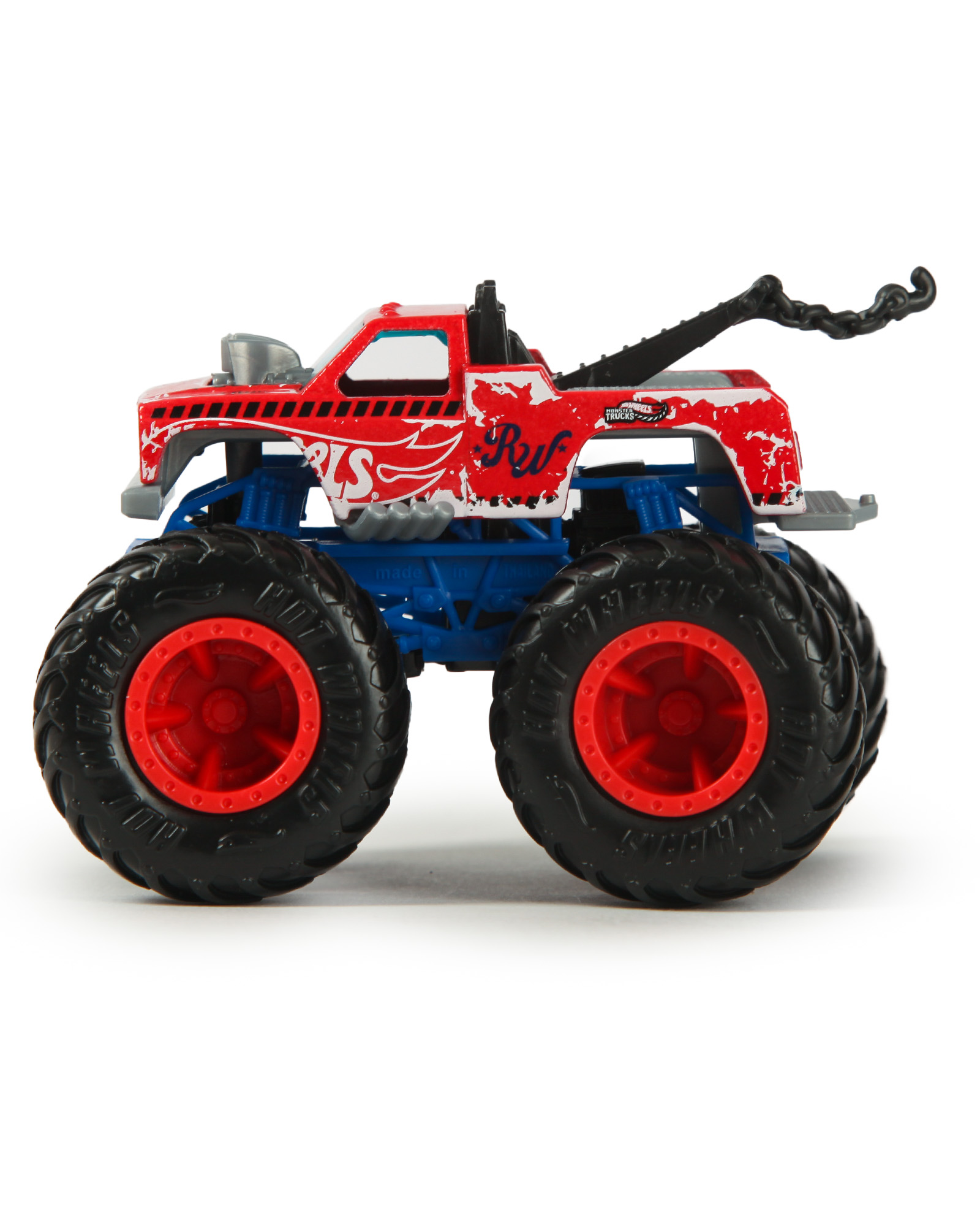 Монстр-трак Hot Wheels Ramblin Wrecker 1:64 HGX06/JCH05 - фото 4