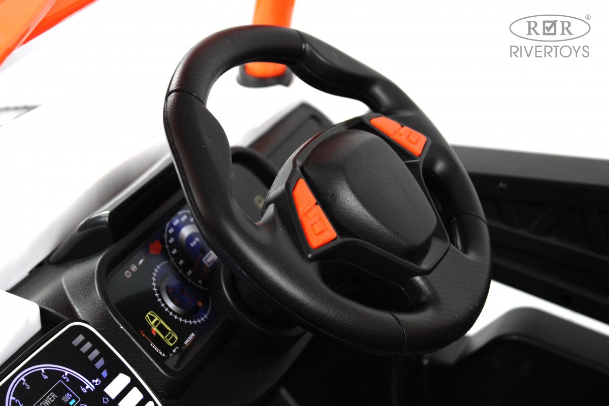 Электромобиль RIVERTOYS F888FF-4WD-RED С пультом ДУ - фото 7