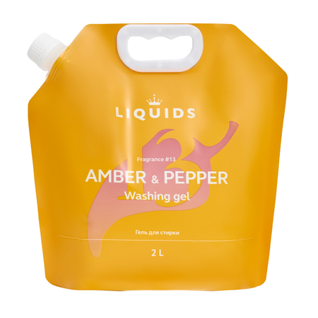 Гель для стирки Liquids Amber Pepper универсальный 2л