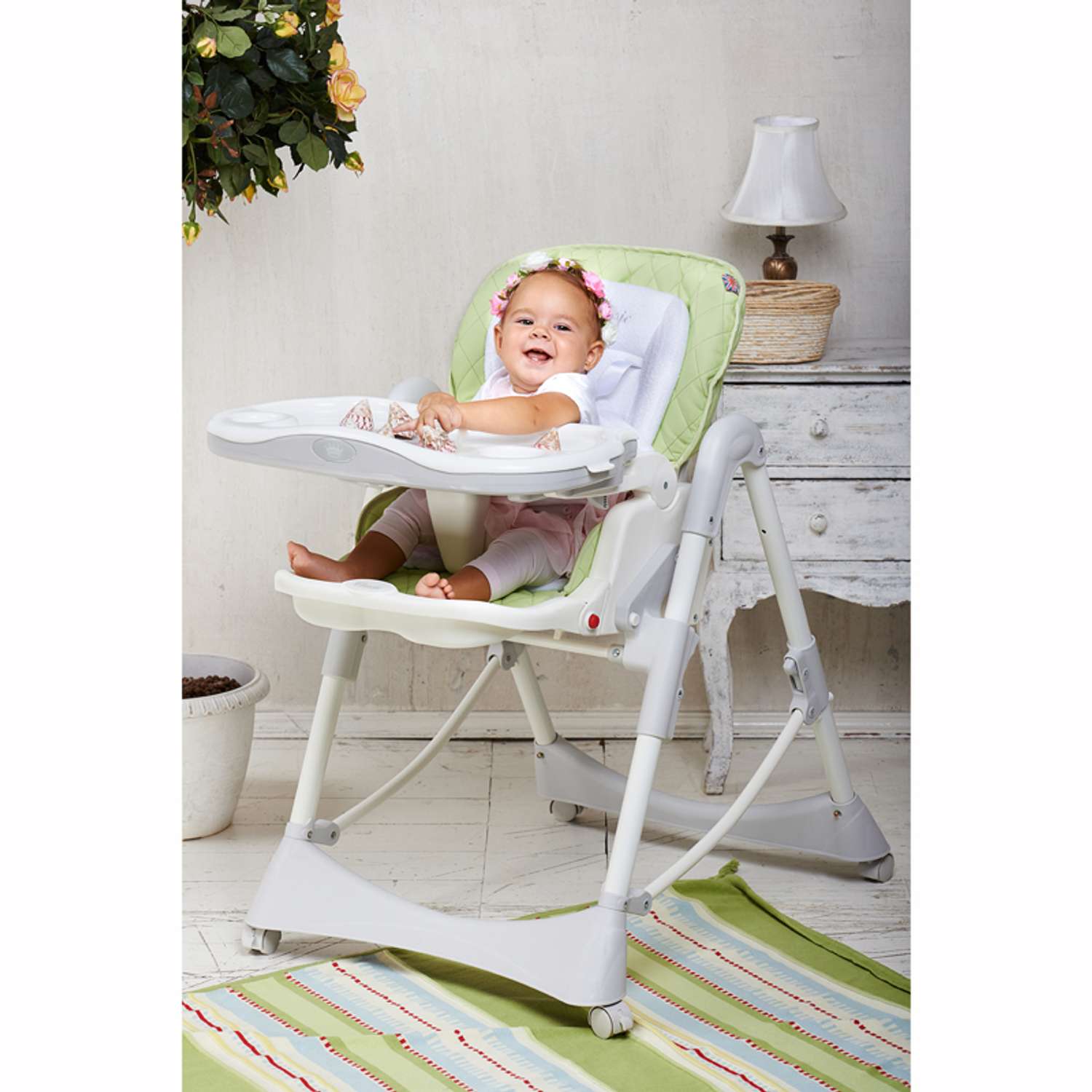 Стульчик для кормления Happy Baby классический - фото 7