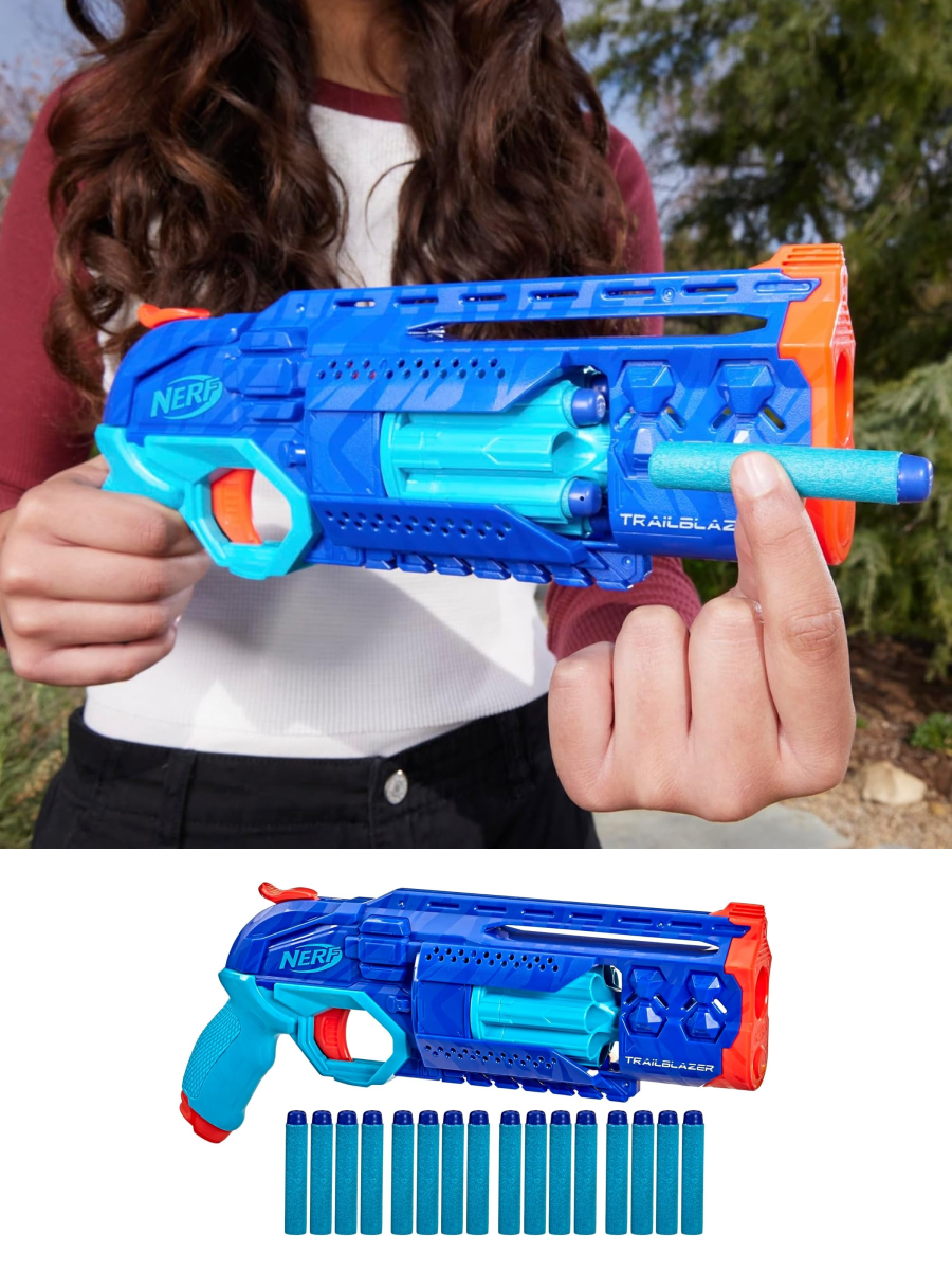 Бластер Hasbro Elite Nerf F5029 Trailblazer RD-8 - фото 7
