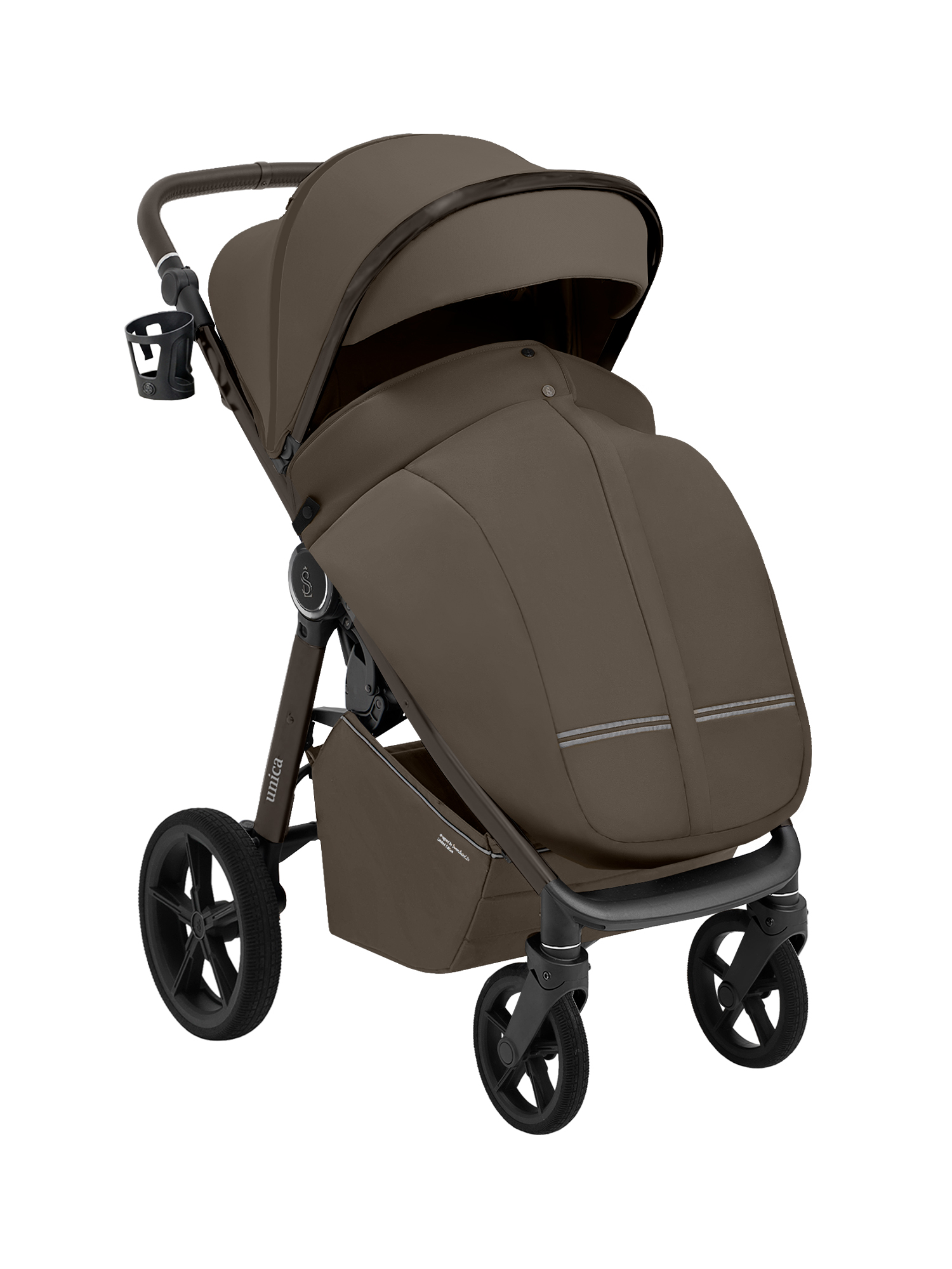 Коляска прогулочная Sweet Baby Unica Dark Beige бежевый - фото 14