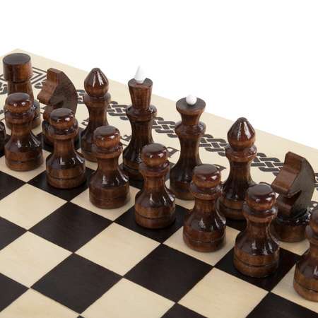 Настольная игра Золотая сказка Шашки Шахматы