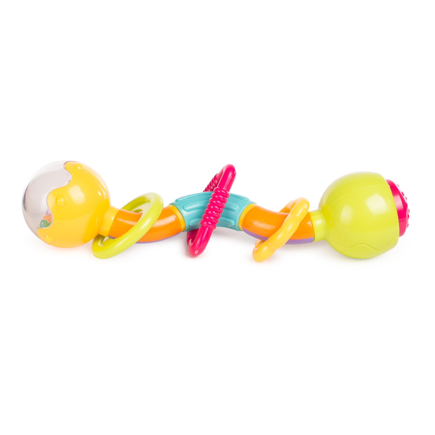Игрушка BabyGo погремушка Зиг-Заг в ассортименте - фото 1