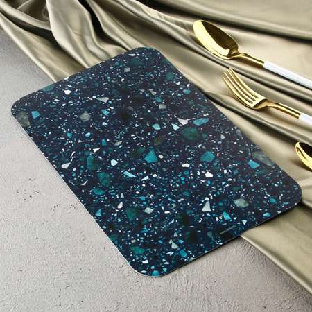 Доска Дорого внимание разделочная Blue Stone 30 х 20 см
