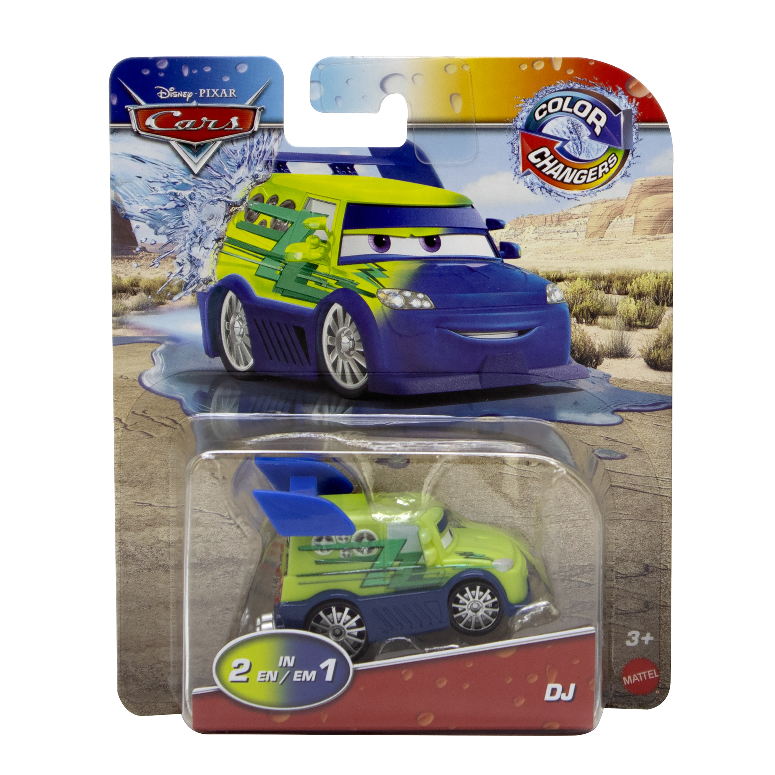 Автомобиль Cars Диджей 1:55 GNY94 - фото 1