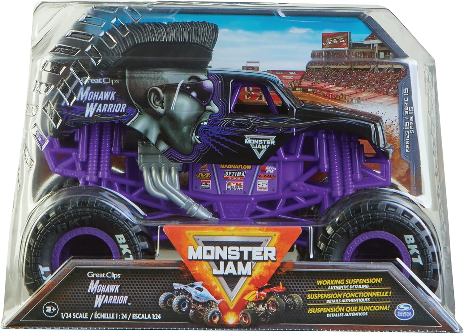 Монстр-трак Monster Jam 1:24 в ассортименте 6056371 - фото 3