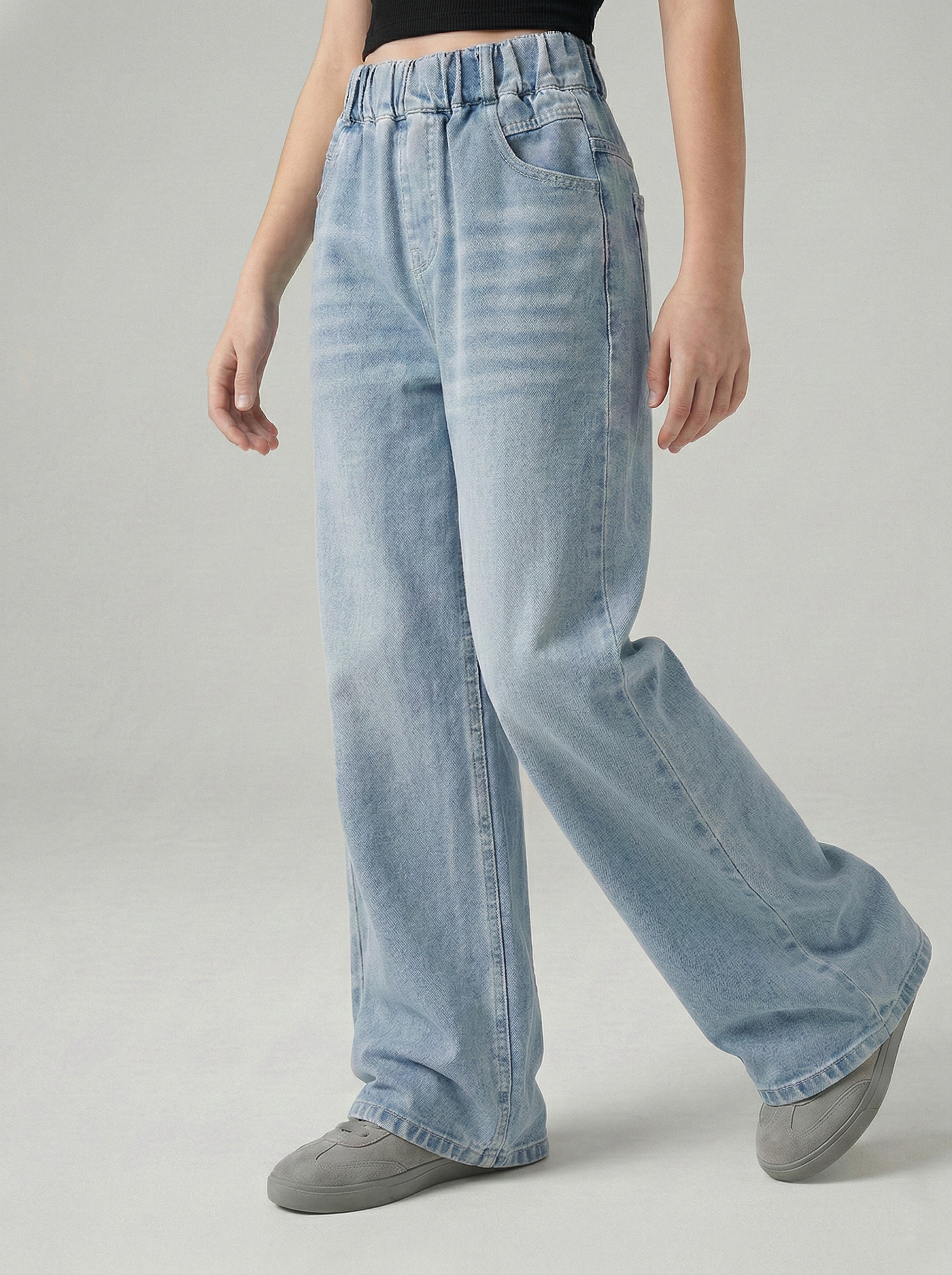 Джинсы-трубы СИНИЙ МИР R124-IL - фото 1