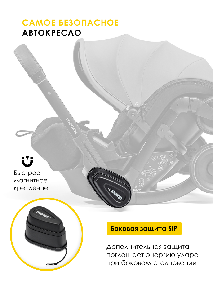Автокресло Doona X Dusty Sage Isofix 0 (0 -13 кг) серый - фото 11