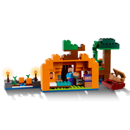 Конструктор LEGO Minecraft The Pumpkin Farm блочный