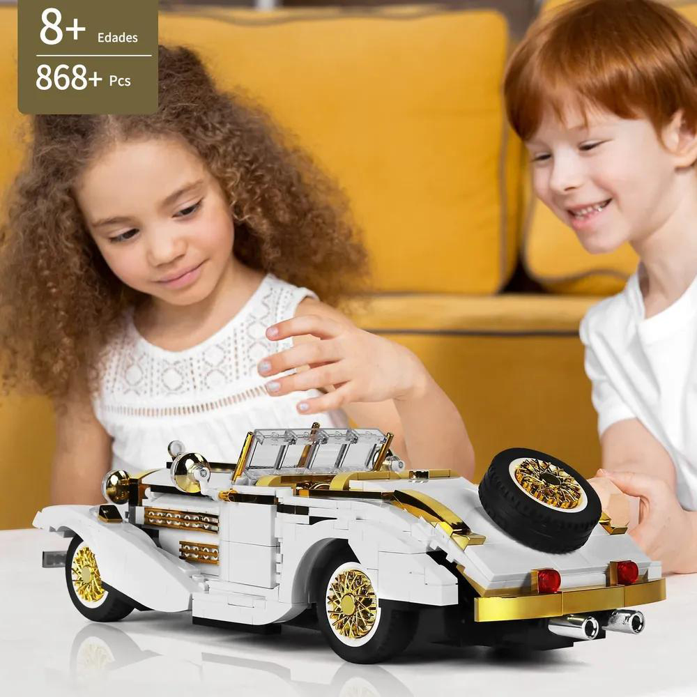 Конструктор Mould King Mercedes-Benz 500K - фото 8