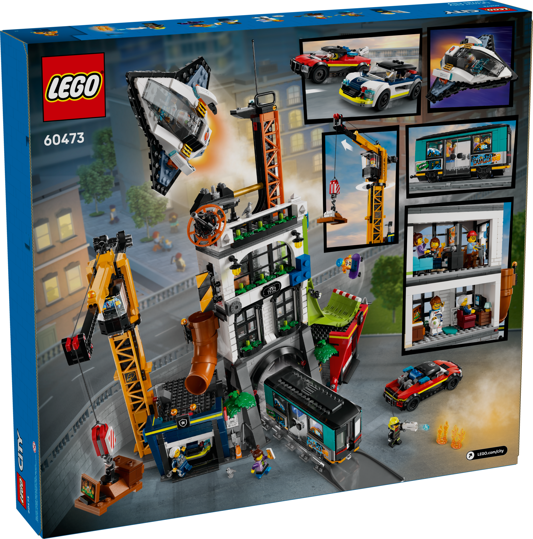 Конструктор LEGO City 60473 1941 дет. - фото 11