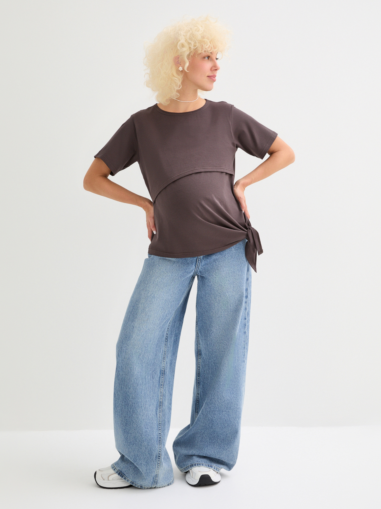 Футболка для кормящих Proud Mom ФКМЕ-0300-шоколад - фото 7