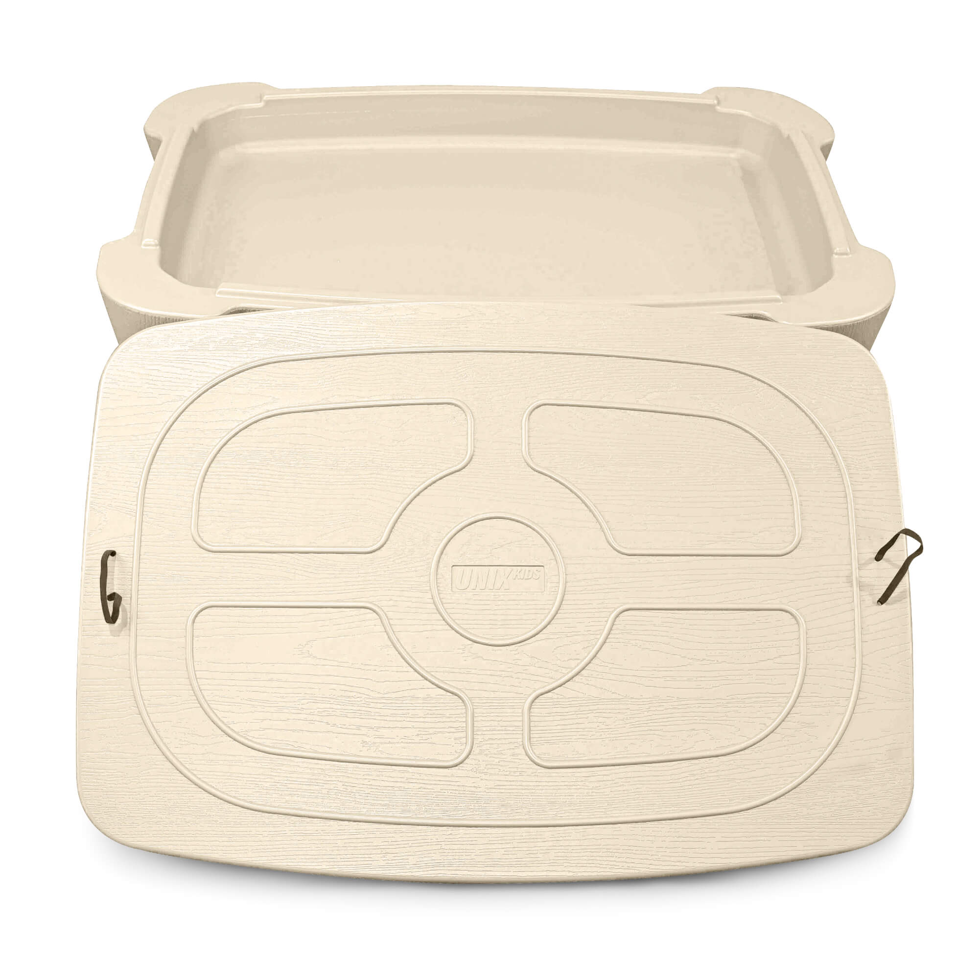 Песочница - столик детская UNIX Kids для игр с песком и водой 96х66х40,5 см - фото 12