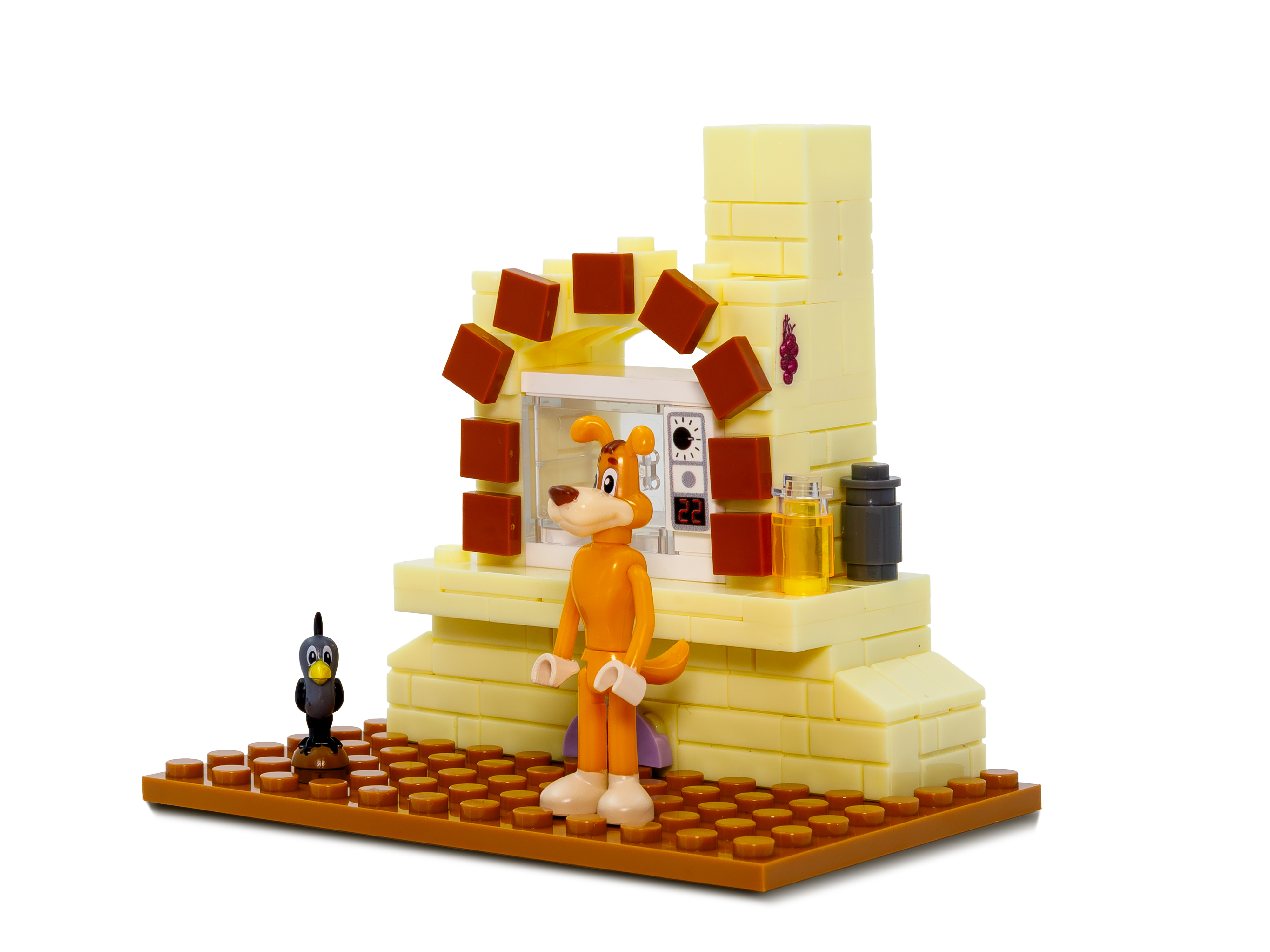 Конструктор Союзмультфильм Печка из Простоквашино 101 дет. - фото 3